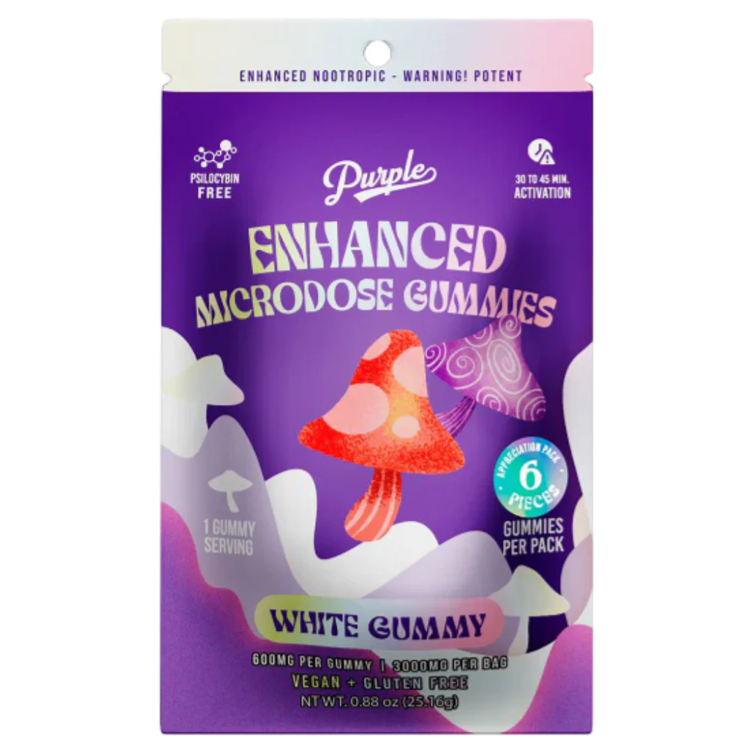 Home Purple Magic Enhanced Gummies 6000mg White Gummy