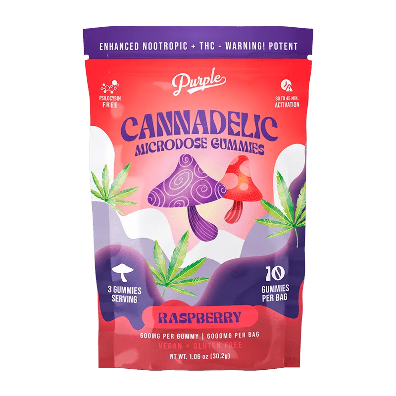 purple mushroom gummies raspberry (6000mg) purple mushroom gummies raspberry (6000mg)