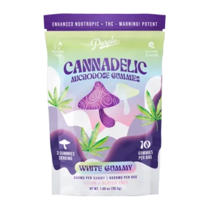 purple mushroom gummies white gummy (6000mg)
