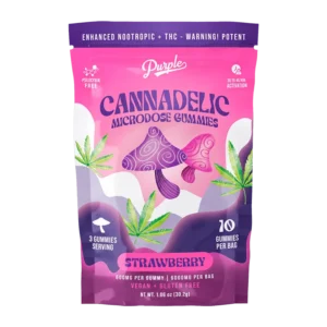 Home purple mushroom gummies strawberry (6000mg)