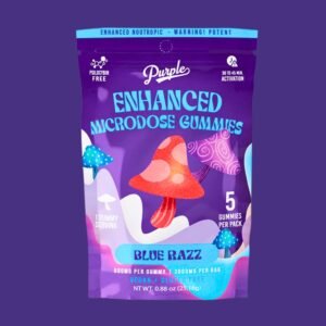 Home purple mushroom gummies strawberry (3000mg)