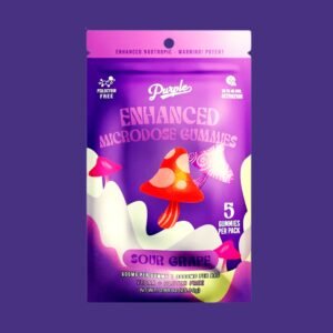 Home purple mushroom gummies sour grape (3000mg)