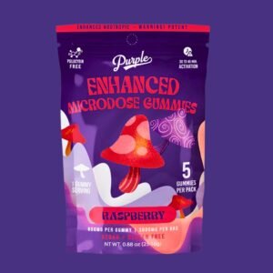 purple mushroom gummies raspberry (3000mg)