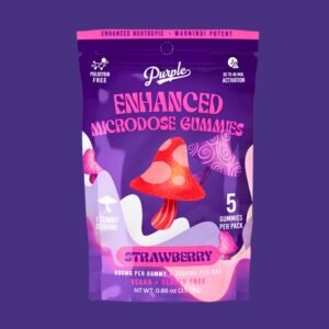 purple mushroom gummies strawberry (3000mg)